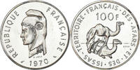 FRENCH AFARS & ISSAS 100 Francs Coin, Monnaie de Paris, ESSAI -