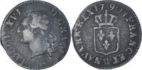 France Liard Coin, Louis XVI, Lille, Copper, Gadoury:348 -