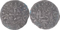 France Denier Tournois Coin, Louis VIII-IX, Billon, Duplessy:188 -