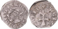 Hungary Denar Coin, Louis I, Silver -