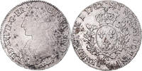 France Ecu Coin, Louis XVI, Écu de Béarn aux branches d'olivier, Pau -