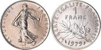 France Franc Coin, Semeuse, Paris, série FDC, Nickel -