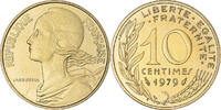 France 10 Centimes Coin, Marianne, Paris, série FDC -