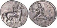 Nomos Coin, Calabria, Tarentum, Silver, HN Italy:657 -