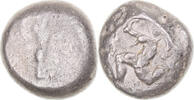 Stater Coin, Pamphylia, Aspendos, Silver -