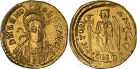 Solidus Zeno, Constantinople, Gold, RIC:910 -