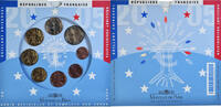 France 1 Cent to 2 Euro Monnaie de Paris, BU -