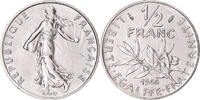 France 1/2 Franc Coin, Semeuse, Paris, série FDC, Nickel -