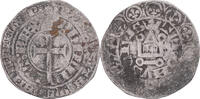 France Gros à la queue Coin, Philippe VI, Billon -