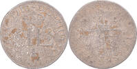 France XXX Deniers aux 2 L couronnés Coin, Louis XIV, Lyon -