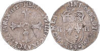 France 1/4 Ecu Coin, Henri IV, Rennes, Silver, Gadoury:597 -