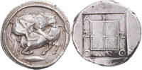 Tetradrachm Macedonia, Akanthos, Silver, HGC:3.1-385 -