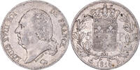 France 5 Francs Coin, Louis XVIII, Rouen, Silver, KM:711.2 -