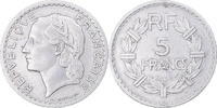 France 5 Francs Coin, Lavrillier, Castelsarrasin, Aluminum -