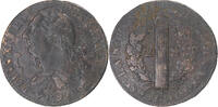 France 2 sols François 1792 / AN 4 W Coin, Louis XVI, Lille, Coins choqués EF(40-45)