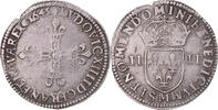 France 1/4 Ecu Coin, Louis XIV, Toulouse, Silver, KM:142.11 -
