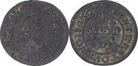 France Denier Tournois Coin, Henri IV, Lyon, Copper -
