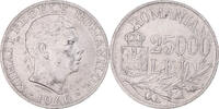 Romania 25000 Lei Coin, Mihai I, Bucarest, Silver, KM:70 -