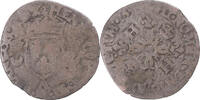 France Douzain aux croissants Coin, Henri II, Billon -