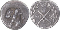 Hemidrachm Coin, Achaean League, Megara, Silver -