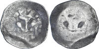 FRENCH STATES Pfennig au lis Coin, French state, Alsace, lis pfennig, 14th-15th Centuries, Strasbourg -