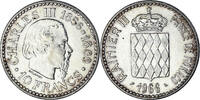 Monaco 10 Francs Coin, Rainier III, Monnaie de Paris, Silver -