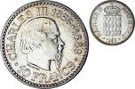 Monaco 10 Francs Coin, Rainier III, Monnaie de Paris, Silver -