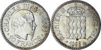 Monaco 10 Francs Coin, Rainier III, Monnaie de Paris, Silver -