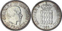 Monaco 10 Francs Coin, Rainier III, Monnaie de Paris, Silver -