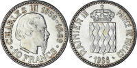 Monaco 10 Francs Coin, Rainier III, Monnaie de Paris, Silver -