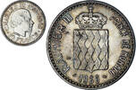 Monaco 10 Francs Coin, Rainier III, Monnaie de Paris, Silver -
