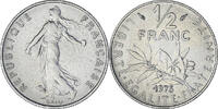 France 1/2 Franc Coin, Semeuse, Monnaie de Paris, série FDC -