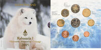 Finland Coffret 1c. à 2€ + jeton Arctic fox, Mint of Finland -