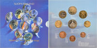 Finland Coffret 1c. à 2€ + jeton Helsinki cathedral, Mint of Finland -