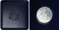 San Marino 10 Euro Giousè Carducci (100° Anniv.), Rome, BE -