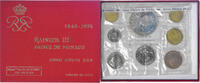 Monaco Coffret 10 c. à 50 frs. Coin, Rainier III, Monnaie de Paris -