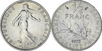 France 1/2 Franc Coin, Semeuse, Paris, série FDC, Nickel -