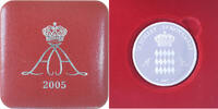 Monaco Medaille Prince Albert II, BE, Silver -