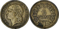 France 5 Francs Lavrillier, Paris, Cupro-Aluminium -