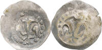FRENCH STATES Pfennig au lis Coin, French state, Alsace, lis pfennig, 14th-15th Centuries, Strasbourg -