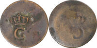FRENCH COLONIES Sol tampé French colonies, Louis XVI, Paris, Copper, KM:2 -