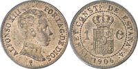 Spain Centimo Alfonso XIII, Madrid, Copper, KM:726 -