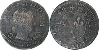 Principality of Arches-Charleville Denier Tournois Charles II de Gonzague, Denier Tournois 1654 -