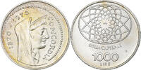1000 Lire 1970 Rome Italien Concordia, Rome, VZ+, Silber, KM:101 VZ+