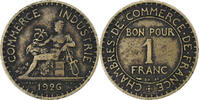 France Franc Chambre de commerce, Paris, Cupro-Aluminium -
