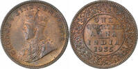 INDIA-BRITISH 1/4 Anna India British, George V, Calcutta, Bronze, KM:512 -
