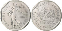 France 2 Francs Semeuse, Monnaie de Paris, série FDC, Nickel -