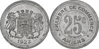 France 25 Centimes Chambre de commerce, Amiens, Aluminium -