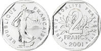 France 2 Francs Semeuse, Monnaie de Paris, BU, Nickel -