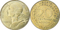 France 20 Centimes Marianne, Pessac, Aluminum-Bronze, KM:930 -